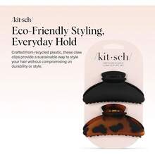 accesorios para cabello, todos los tipos de cabello, juego de 2 piezas de plástico reciclado - 1 - Ver 7