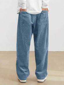 Men Pants - Blue - View 2