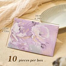 10 قطع من الأظرف ذات النمط ثلاثي الأبعاد، بطراز مجرد، بنمط إنستغرام، بملمس مُنقّش، أظرف شخصية، أظرف دعوات راقية. مناسبة لرسائل الحب والمراسلات الرومانسية والرسائل البليغة والملاحظات السرية والأعراس والحفلات والتصاميم الرجعية والأزياء والدعوات الزفاف ذات الموضوع الزهري وأظرف بطاقات أعياد الميلاد/العطلات وأظرف رسائل الشكر وأظرف الألبومات/الصور