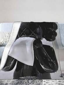 Kawss Kawaii Kaw  Blanket Super Soft Flannel Blanket Lightweight Warm And Comfortable Blanket Adult Gifts For All Seasons No Linting, Machine Washable - Black - View 4