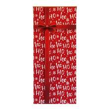 Christmas Door Cover Decoration Creative Diagonal Stripes Letter Large Bow Pattern Holiday Front Door Wrap For Home Party Decor - Multicolor - View 2
