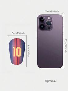 1双迷你足球护腿板和1双运动袜 - 专业足球防护装备，适用于体育赛事、户外活动和健身 - 彩色 - 查看 16