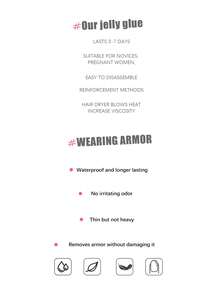 10pcs Handmade Leopard Print French Manicure Set, Autumn/Winter Press-On Nail Strips, Medium-Long Almond Shape Nail Stickers, Square Nails, Duck Billed Nails, Shiny Rhinestone False Nails, 3D Cherry, Hexagram, Star Nail Decorations, Includes Tool Kit, Suitable For Women And Girls, Party, Everyday Wear - Nhiều màu - Xem 5