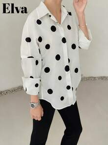 Polka Dot Black and White