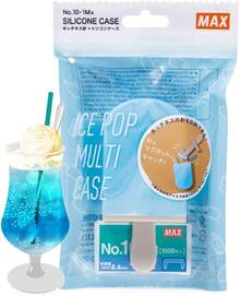 マックス ホッチキス針 シリコンケース付き アイスポップマルチケース ブルー NO.10-1M/S - ブルー - チェックする 6