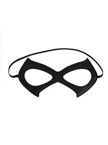 1 Women's Halloween Costume Sexy Mask Eye Mask Cosplay PU Leather Adjustable Mask Masquerade Catwoman Mask Party Carnival Outfit Props