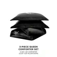 Juicy Couture Reversible Velvet Comforter Set | Fall Fashion | Comforters - Black - View 3
