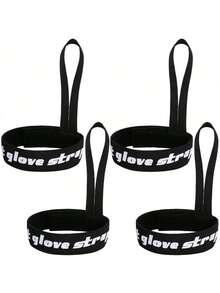 1/2 Pair Adjustable Ski Glove Leash, Extended Ski Glove Strap, Outdoor Skiing Wrist Strap, For Hanging Gloves, Winter Snowboarding Accessory - Multicolor - View 9