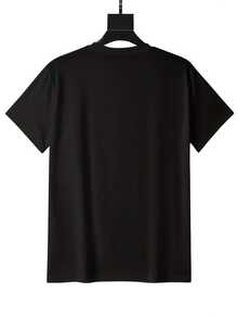 Camiseta mexicana del Día de Muertos: estampado colorido de mariachi mexicano y esqueleto de catrina, Ajuste regular para disfraces de Halloween y ropa informal: tela suave y elástica para mayor comodidad. - Negro - Ver 3