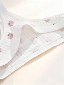 5-Pack Cotton Women's Thongs, Cute Pink Women's Underwear, Printed Women's Underwear - 彩色 - 查看 5