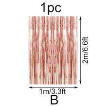 ستارة خلفية مزينة بشرائط ورود وأشرطة معدنية لامعة، أشرطة شرائط حفلات، ديكور لحفلات الذكرى السنوية وعيد الميلاد والسنة الجديدة وعيد الحب - متعدد الألوان - مشاهدة 12