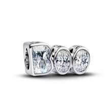 1 Family Series BOO Night Light Charm Silver Plated Bracelet Necklace DIY Jewelry Birthday Gift Anniversary Gift - Multicolor - View 11