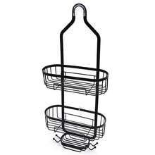 Metal Hanging Shower Caddy Large Capacity Shower Rack For Bathroom Kitchen & Living Room - Black - View 2