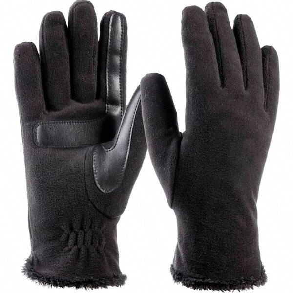 Women's Stretch Fleece Touchscreen Texting Cold Weather Gloves