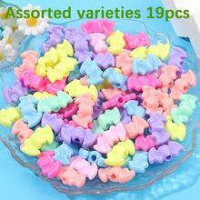 Multi-Color Acrylic Bat Shaped Beads, Beads & Bead Assortments For Marine And Land Animals, Halloween Themed Spacer Beads, Used For DIY Bracelets, Necklaces, Earrings, Anklets, Keychains, Backpack Chains, Christmas, Thanksgiving, Halloween, Christmas Eve, Mother's Day, Valentine's Day, Birthday Gifts, Commemorative Days, Back To School Season Decoration Accessories