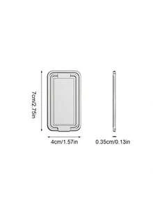 1PC Finger Ring Holder Multi Functional Rotatable Metal Folding Phone Holder Slouchy Back Sticking Finger Ring Buckle Holder Compatible With IPhone, Android Phone, Gift For Birthday, Family, Friends Phone Grip, Phone Accessories - Multicolor - View 4