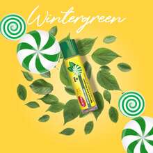 álsamo Labial Natural de 4. 25 gr - Hidratante, Protege y Suaviza, Resiste al Agua, con Protecció Solar FPS 15 y Sabor WinterGreen - Amarillo - Ver 6