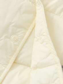 Balabala Kids Animal Zoo IP Down Vest Toddler Winter 2025 Warm & Cute - Milky White - View 6