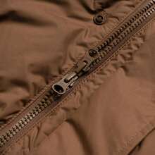 Nike 男士 AS M NK TF CLUB PARKA 650蓬松度羽绒服，舒适蓬松轻便户外运动旅行休闲通勤外套 IB2974-235 - (白)/慕斯森林棕 - 查看 4
