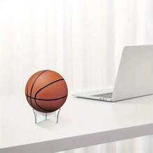 4pcs Acrylic Ball Display Stands - Durable Cross Design Holders For Soccer, Basketball, Football, Rugby - Waterproof And Sturdy PMMA Material - Ideal For Sports Memorabilia Cabinets, Sports Equipment Storage | Clear Acrylic Stands | Solid Structure For Ball Display, Tabletop Display Base, Room Decor, Office Desk Accessories, Organizers, Bedroom Decor, Party Supplies, Sports Accessories, Basketball Accessories - Multicolor - View 8