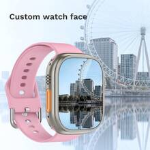 1.83" Full Touch Screen Multifunctional Outdoor Sports Smart Watch, Supports Wireless Calling & Messaging, Music Playback, Fitness Tracker, Gift For Women & Men, Birthday Gift