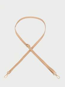 1 pieza Correa ajustable para bolso de unicolor minimalista casual de piel sintética (PU) - Caqui - Ver 2