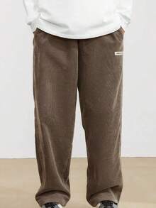 Men Pants - بني - مشاهدة 4