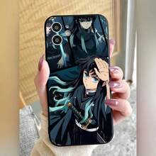 Anime Muichiro Tokito Phone Case Silicone Soft For IPhone 17 Air 16 15 14 13 12 11 Plus Pro Max PlusiPhone17 Promax Case - Z4 - View 12