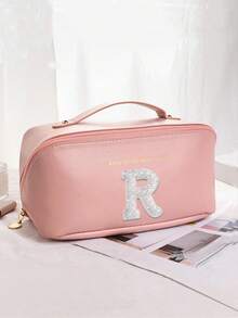 1pc Waterproof PU Leather Makeup Bag, Transparent Toiletry Bag, Large Capacity Travel & Swimming Bag, Dry & Wet Separation Cosmetic Organizer Bag, Portable Waterproof Toiletry Bag, Travel & Swimming Bag, Bathing & Fitness Organizer Bag, Transparent Waterproof Beach Bag, Oval Cylindrical Beach Tote, Transparent Beach Bag, Shoulder Bag, Swimming Bag, Bathing Organizer Bag - Multicolor - View 22