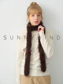 1 pieza Bufanda de mujer de unicolor de poliéster polar, minimalista y de moda para uso diario