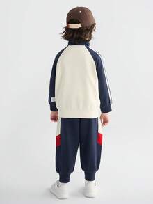 Balabala 儿童两件套 2025 秋季新款学院风舒适