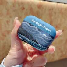 Watercolor Painting Style Matte Pro 3 Case, Protective Cover For Apple Pro 2/ 4/ 3/ Pro - Blue - View 8