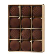 12pcs Velvet Christmas Ornaments Balls – Red Flocked Xmas Tree Hanging Ornaments With Golden Ribbons, Plastic Shatterproof Holiday Balls For Christmas Tree Decorations, Home Decor & Party Supplies, Elegant Christmas Ornament Sets For Seasonal Decor, Festive Hanging Baubles For Holiday Celebration Displays Christmas Decorations Room Decor Winter Christmas Decorations Home Christmas Gifts Christmas Decor