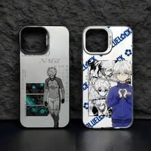 Funda para B-BLUE LOCKS S-Seto Kiyoshi compatible con 17 16 15 14 13 12 11 Pro Max Air, multicolor, mate, láser, metálica, aurora, funda de ventilador - z2 - Ver 5