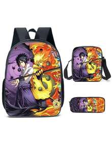 Elementary School Student Cartoon Backpack, Shoulder Bag, Pencil Case