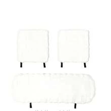 3pcs/Set Women's Plush Car Seat Cushion, Creative Car Front Seat Pad, Warm Fuzzy Seat Cover For Winter - one-size - View 17
