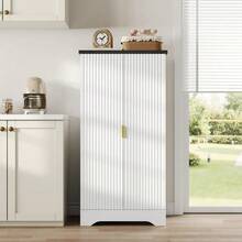 Storage Cabinets - White + MDF + European-3 - View 11