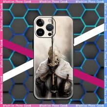 Étui de téléphone Terre Arbre Ombre E-Elden Ringe en acrylique doux compatible avec iPhone 17 Air, 16 E, 15, 14, 13, 12, 11 Plus, Mini, Pro, Max. Étui compatible avec iPhone 17 Pro Max, 17 Pro, 17, 16 Pro Max - Noir3 - Voir 11