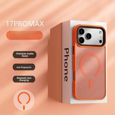 For Magnetic Finger Ring Bracket Case For IPhone 17 Pro Max 16 15 14 13 12 Air Skin Feel Soft Silicone Cover