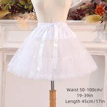 Fluffy Puffy Slip For Women Under Dress Layered Full Petticoat With Soft Tulle For Ballgown & A-Line Dresses Comfortable Waistband For All-Day Wear Fall Clothes For Women