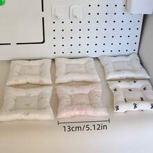 1pc Creative Bowknot Coaster, High-End, Luxury Photography Prop, Decorative Mat, Heat Insulation Mat, Coffee Cup Mat, Holiday Decoration Coaster