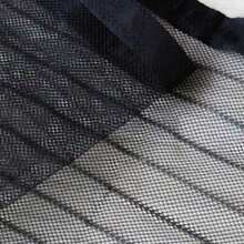 Fliegengitter mit Magnet Selbstdichtende Mesh-Trennwand Magnetvorhang Mückennetz für Türöffnungen Magnetverschluss für Balkon Wohnzimmer (120 x 220 cm, Schwarz)