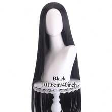 40inch Long Straight Wig Colorful Costume Wigs Synthetic Wig Red Blue Purple Blonde Anime Cosplay Wig For Halloween Cosplay Party - Multicolor - View 17