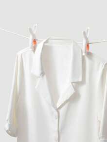 [Cuteness Is Coming] 1pc Cute Little Rabbit Non-Slip Windproof Clip, Multi-Functional Clothespin Balcony Windproof Clip Cute Rabbit Ear Quilt Fixing Device, No Longer Afraid Of Clothes And Quilts Being Blown Away By The Wind - Multicolor - View 7