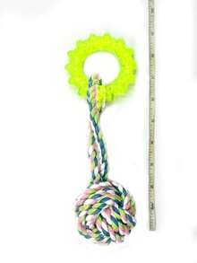 9 Pack XL Dog Chew Toys - Large Breed Aggressive Chewers, Durable Puppy Teething, Heavy Duty Cotton Rope Toys Dog Chew Toy Rope Knot Set, Durable Training Interactive Dog Rope Toy, Suitable For All Sizes Of Dogs To Play And Interact With. Chewing Knots, Multi-Functional Grinding Rope For Indoor And Outdoor Training