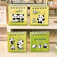 熊猫2026迷你日历卡通台历马年小日历桌面签到摆件日历可爱文字台历 - 均碼 - 查看 4