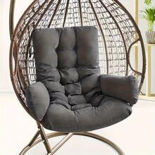 1PC Multi-Functional Rocking Chair Cushion, Suitable For Chairs, Hanging Baskets And Recliners. Seat Pad Egg Shaped Hammock Base Pillow Suspended Basket Rest, Suspended Seating Comfort, Egg Shaped Pillow, Hammock Base Cushion, Contemporary Pillow Style, Egg Shaped Design, Durable Stitching