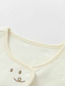 Balabala Young Girl Inner Vest Toddler Autumn Winter 2025 Warm & Cozy - Milky White - View 6