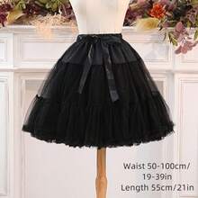 Fluffy Puffy Slip For Women Under Dress Layered Full Petticoat With Soft Tulle For Ballgown & A-Line Dresses Comfortable Waistband For All-Day Wear Fall Clothes For Women