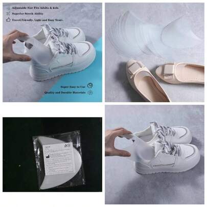Plastic Shoe Tree Stretcher Sneaker Form Insert Adjustable Boot Shaper Holder